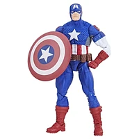 Hasbro Marvel Legends Series: Ultimate Captain America des bandes dessinées classiques Marvel Ultimates, figurine articulée de collection de 15 cm