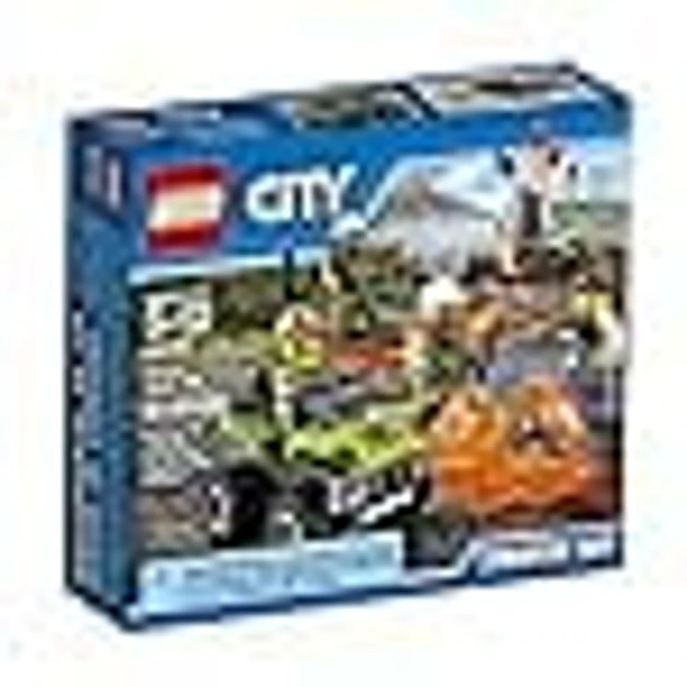 LEGO City Volcano Explorers 60120 Volcano Starter Set Building Kit (83 Piece)