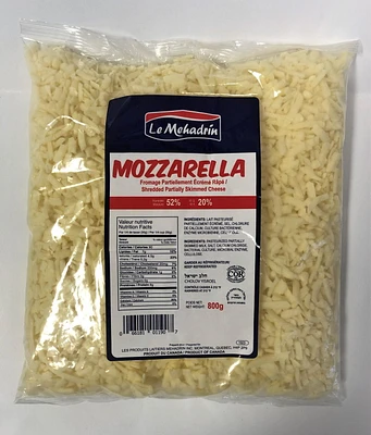 Mozzarella Shredded Partially Skimmed Cheese