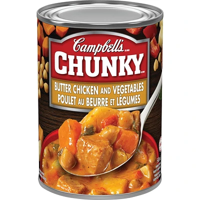 Campbell's(R) Chunky(R) Butter Chicken and Vegetables Ready to Serve Soup