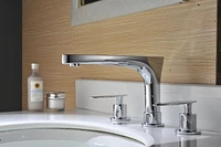 American Imaginations 19.5-in. W Oval Bathroom Undermount Sink Set In White - Chrome Hardware AI-26609