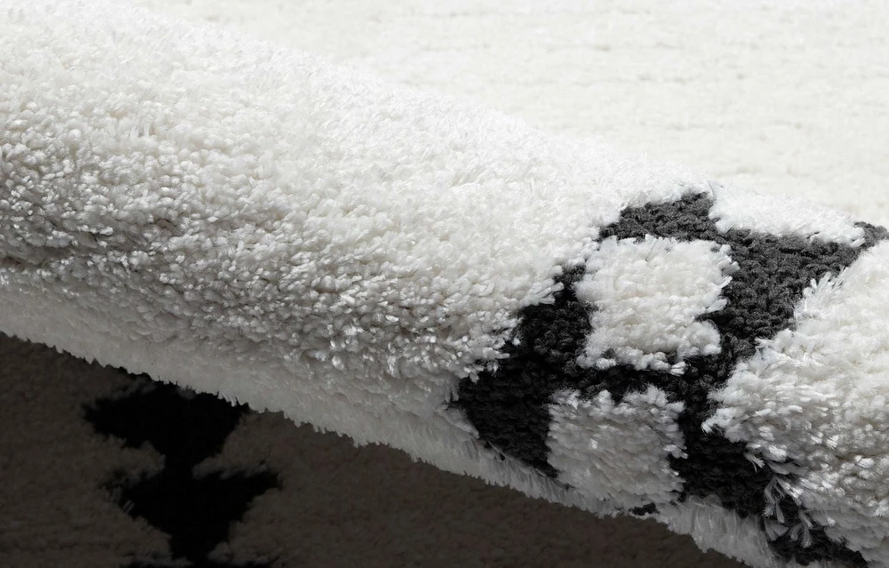ECARPET Zelda 7'6" x 9'6" Contemporary Area Rug for Living Room, Bedroom, Dining Room, Entrance, Hallway and More.