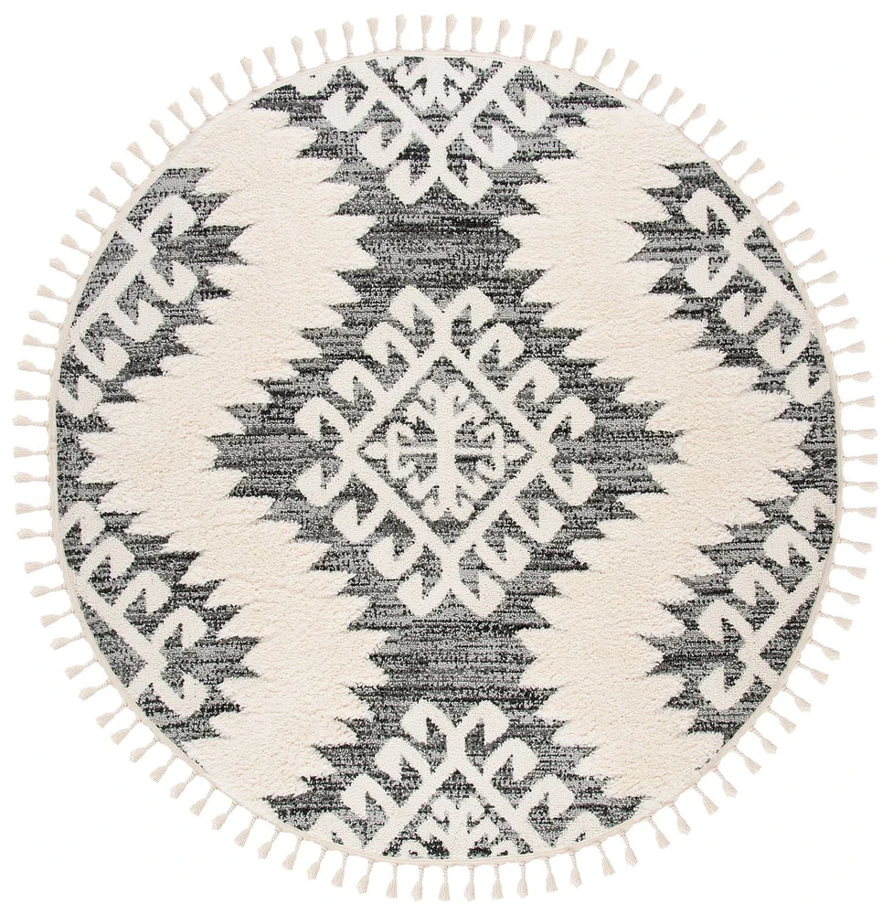 Safavieh Moroccan Tassel Desmond Tapis Géométrique Shag