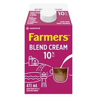 Farmers by Natrel 10% Blend Cream, 473 mL