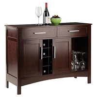 Winsome Buffet-armoire/desserte Gordon fini Cappuccino