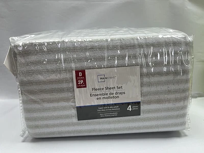 Fleece sheet set