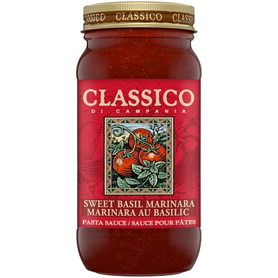 Classico Sweet Basil Marinara Spaghetti Pasta Sauce