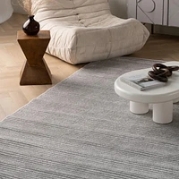 Tapis d'interieur et d'exterieur Rug Branch Alfombra, beige creme, moderne - Salon, chambre, salle a manger et cuisine