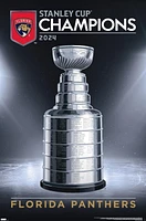 NHL Florida Panthers - 2024 Stanley Cup Team Logo Wall Poster, 22.375" x 34"