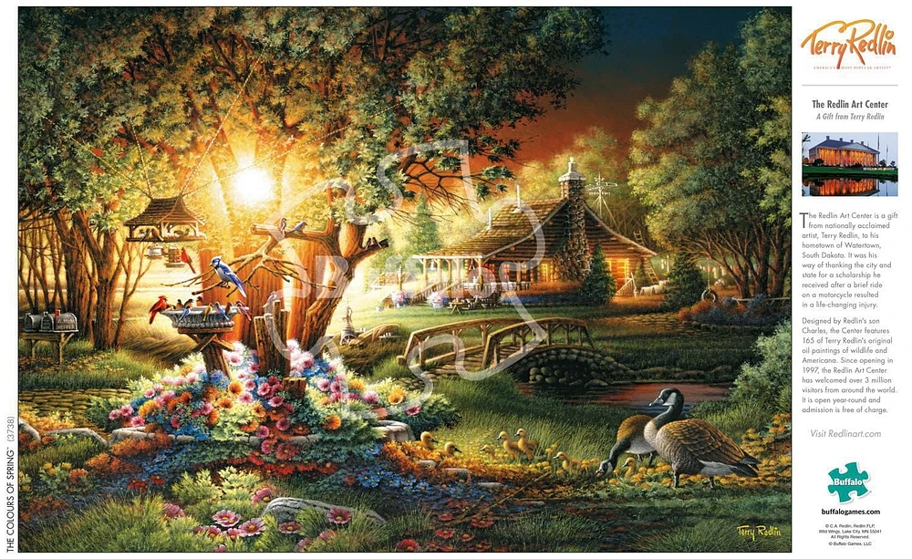Buffalo Games - Terry Redlin - The Colours of Spring - 500 Piece Jigsaw Puzzle
