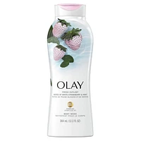 Nettoyant pour le corps Olay Fresh Outlast Fraise blanche et menthe 364 ml