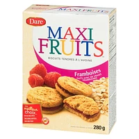 Maxi Fruits Raspberry Cookies, Dare, 280 g