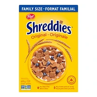 POST SHREDDIES ORIGINAL CEREAL, FAMILY SIZE, 635GR, POST SHREDDIES FAMILY SIZE