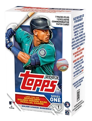 Cartes à Collectionner Topps Série 1 MLB Baseball Blaster Box 2023 | Recherchez des Parallèles Exclusifs au Bleu Royal