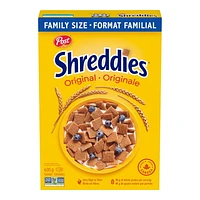 POST SHREDDIES ORIGINAL CEREAL, FAMILY SIZE, 635GR, POST SHREDDIES FAMILY SIZE