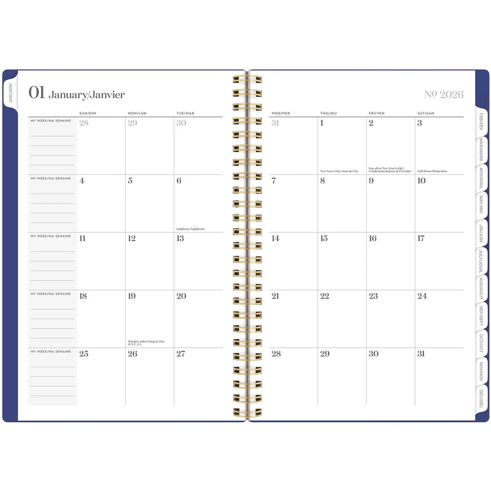 Agenda Petit CAMB WrkStyl Clsc Marine,26