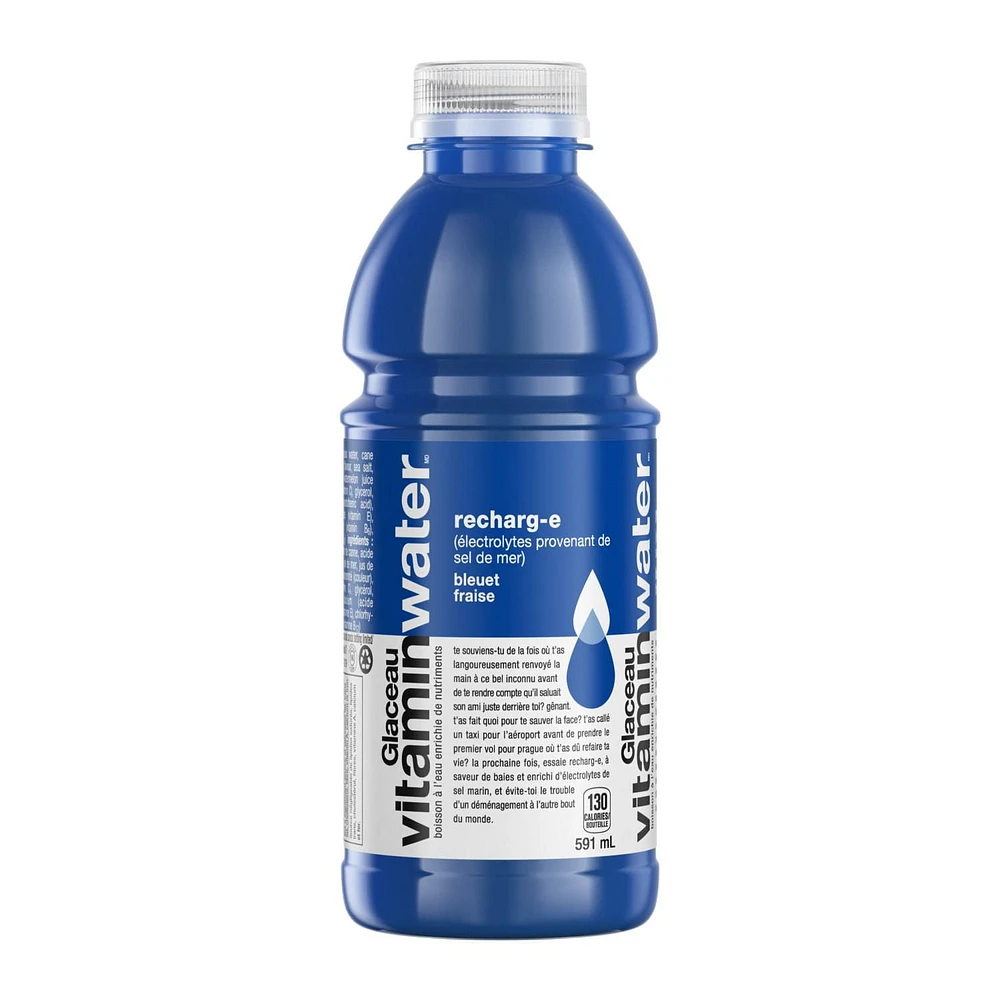 Glaceau Vitaminwater Recover-e Bottle, 591 mL, 59 mL