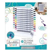 Les feutres rétractables Scribble Stuff 24 pièces