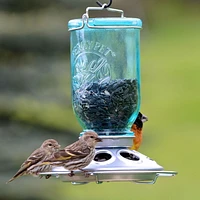 Mangeoire d'oiseaux style bocal de conserve Mason de Perky-Pet