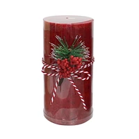 6" MULBERRY SPICE Pillar Candle