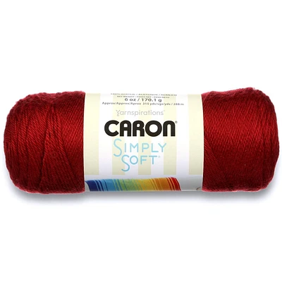 Caron® Simply Soft® Yarn, Acrylic #4 Medium, 6oz/170g