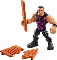 WWE Knuckle Crunchers Dominik Mysterio Action Figure & Accessories, Bone-Crunching Movement, 3.25-inch
