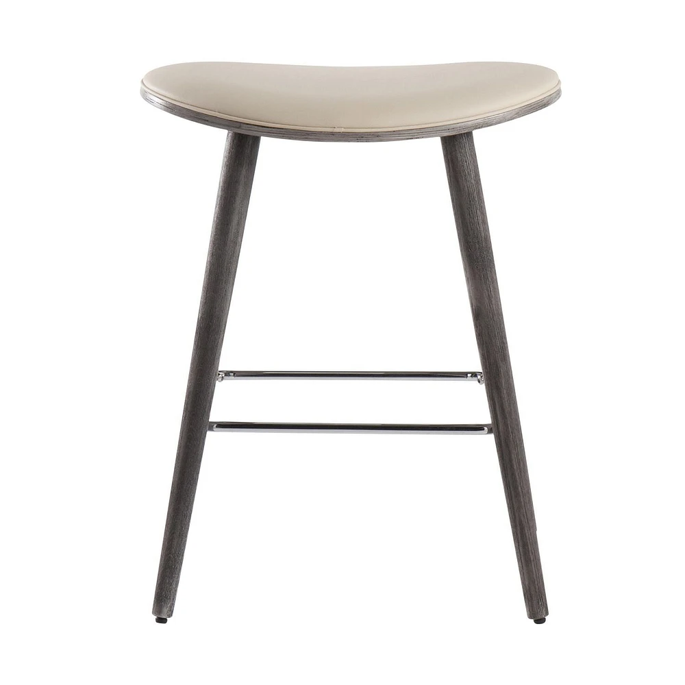 Tabouret à hauteur de comptoir Saddle de LumiSource, Ensemble de 2