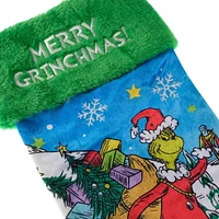 Le Grinch qui a volé Noël du Dr Seuss, « Merry Grinchmas », bas de Noël de 20 pouces