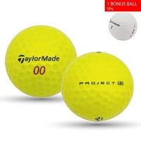 Mulligan - 60 balles de golf récupérées Taylormade Project (a) 1 Bonus TP5 5A, Jaune