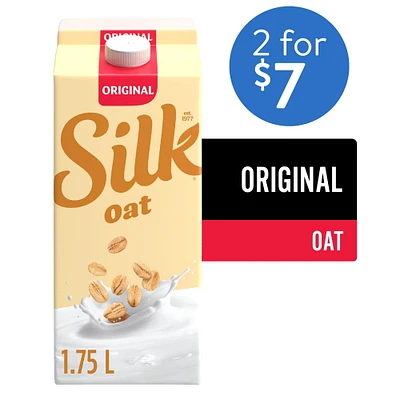 Silk Boisson à l’avoine originale, nature, sans produits laitiers 1.75 L