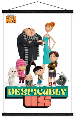 Illumination Despicable Me 4 - Despicably Us Wall Poster, 14.725" x 22.375"