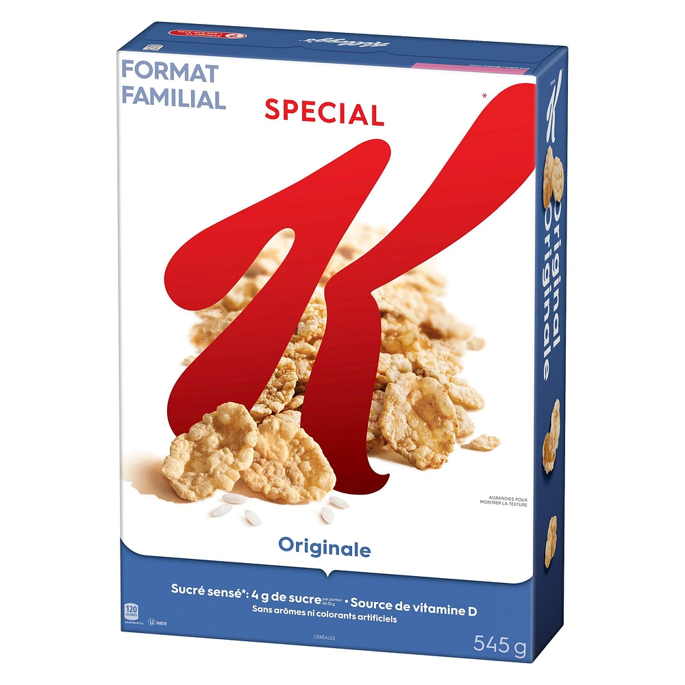 Kellogg's Special K Original Cereal, Family Pack, 545 G, 545g