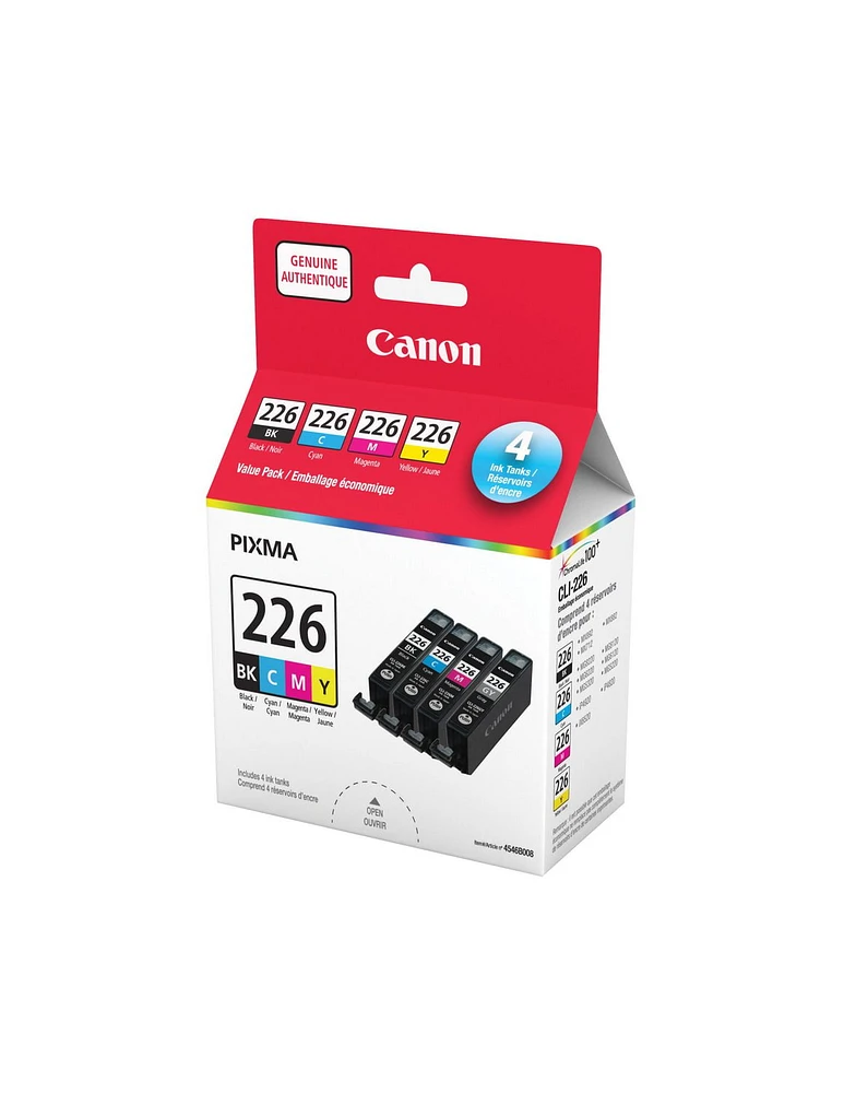 Canon - Encre - CLI-226 BK,C,M,Y Tricolore