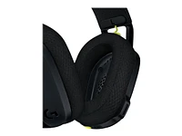 Logitech G435 LIGHTSPEED et Bluetooth Sans Fil Casque Gaming - Casque léger circum-auriculaire, micro intégré, batterie de 18h, compatible avec Dolby Atmos, PC, PS4, PS5, Mobile Casque de jeu sans fil G435 LIGHTSPEED