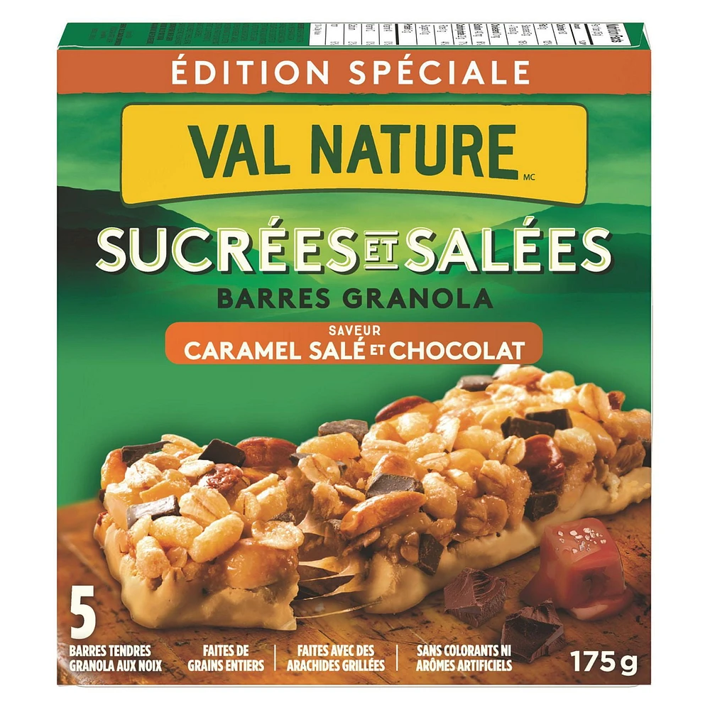 Nature Valley Sweet & Salty Salted Caramel Chocolate Flavour Chewy Granola Bars Special Edition