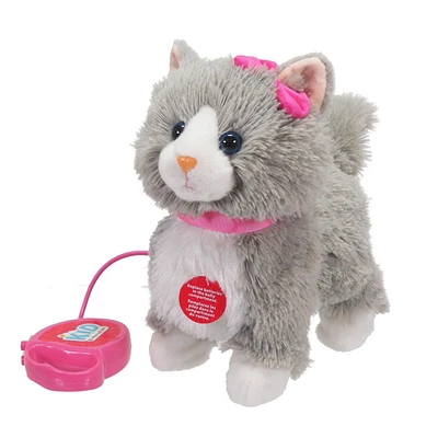 Kid Connection Mon animal de compagnie qui marche - Chat gris Collectez les tous!