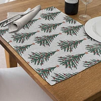 Set De Table Tapisserie Arbre 13 X 18 - Ensemble De 12