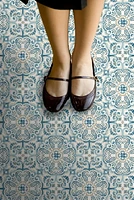 FloorPops Fontaine Peel and Stick Floor Tiles Set of 20