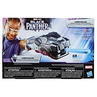 Marvel Black Panther, Gant de frappe Vibranium Nerf avec 3 fléchettes Nerf, jouet de super-héros pour enfants à partir de 5 ans