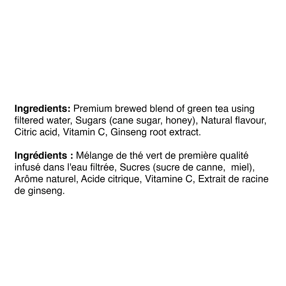 Arizona Premium Brewed Ginseng and Honey Green Tea, 960 ML