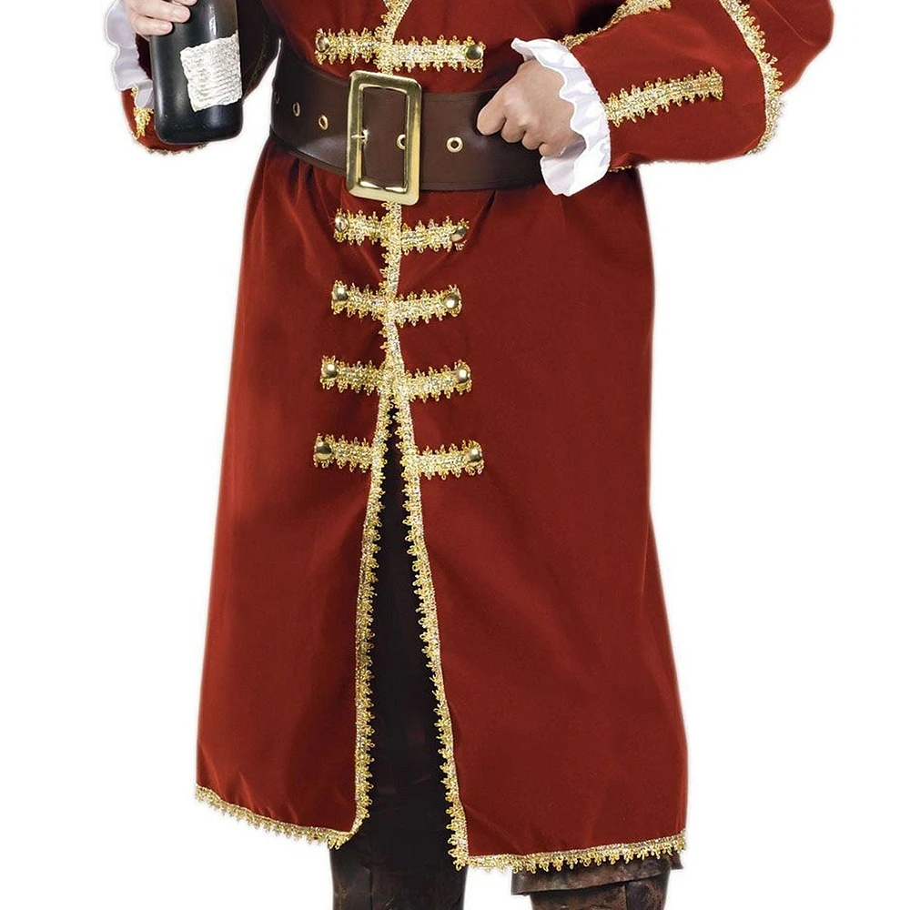 Costume Capitaine Cœur Noir pour homme