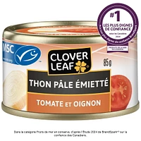 Clover LEAF® Tomato & Onion Flaked Light Tuna, 85 g