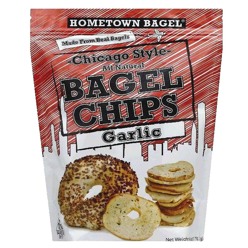 Hometown Garlic Bagel Chips