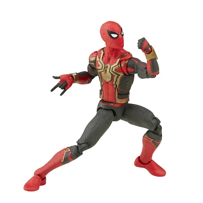 Marvel Legends Series Spider-Man en costume combiné, figurine de collection de 15 cm et 2 accessoires