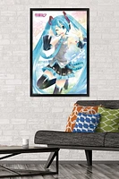 Hatsune Miku - Waving Wall Poster