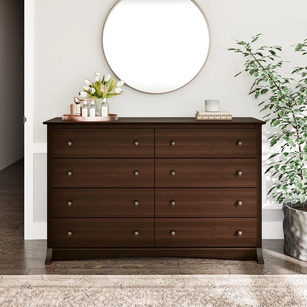 Prepac Commode à huit tiroirs