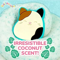 Original Squishmallows™ Cam le Petit Chat Substance Gluante Nuage De Qualité Supérieure, Parfumée à La Noix de Coco