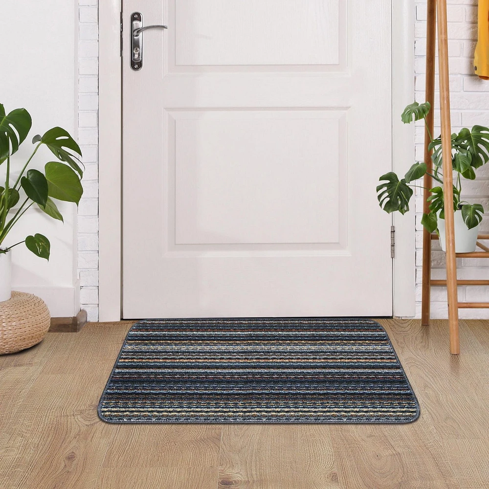 Tapis de Warwick avec Couleurs Assortis 18 po x 30 po