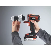 Perceuse/visseuse de 20 V avec bloc-piles au lithium Matrix (BDCDMT120)