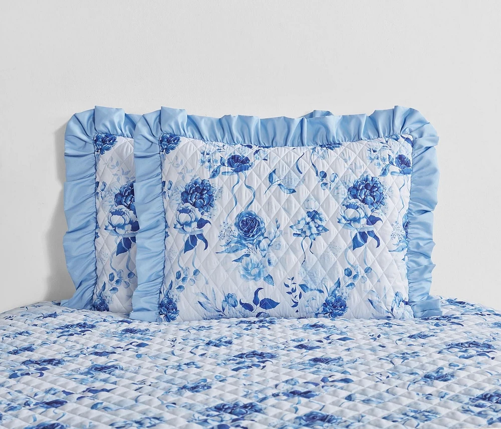 Elisa 3 Piece Reversible Quilt Set